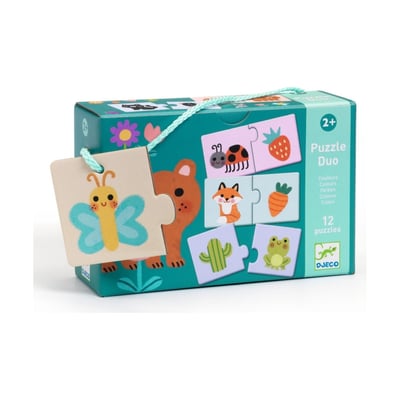 Puzzle duo Couleurs DJECO