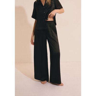 Pantalon de pyjama large en soie PEARLY ETAM