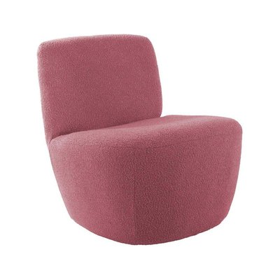 Chaise lounge en tissu bouclette Ada LEITMOTIV