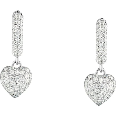 Boucles d'oreilles en Zircon/cubic Zirconia/recycled Silver 925/1000 et Zircon MORELLATO