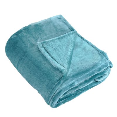 Couverture polaire unie "PILONGA" LINDER