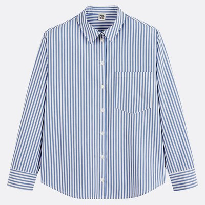 Chemise rayée en coton, Signature MARLÈNE LA REDOUTE COLLECTIONS