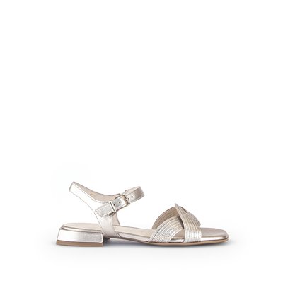 Sandales en cuir à talon décroché block GABOR