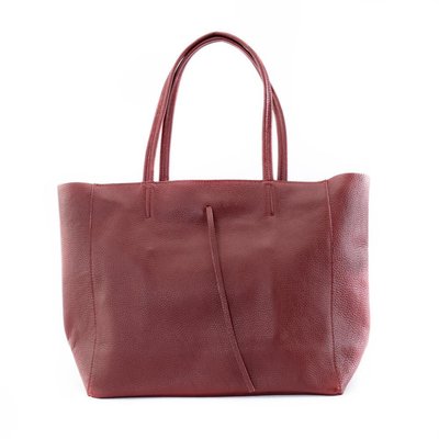 Sac à main cabas en cuir grainé italien HOBART OH MY BAG