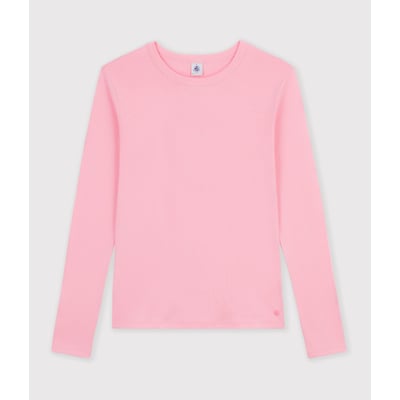 T-shirt col rond, manches longues PETIT BATEAU