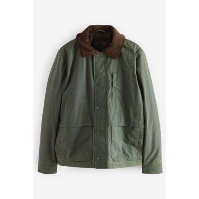 Veste cirée avec col côtelé NEXT