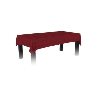Nappe rectangulaire effet lin imperméable 260 x 170 cm JARDINDECO