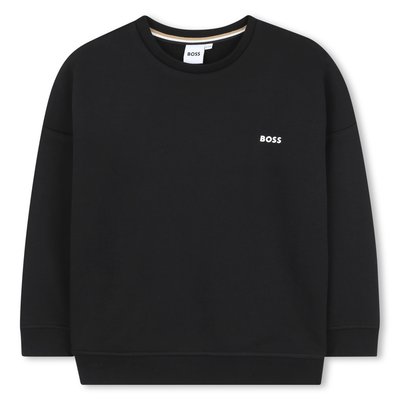 Sweat-shirt col rond uni BOSS KIDSWEAR