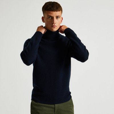 Pull col roule homme cachemire La Redoute