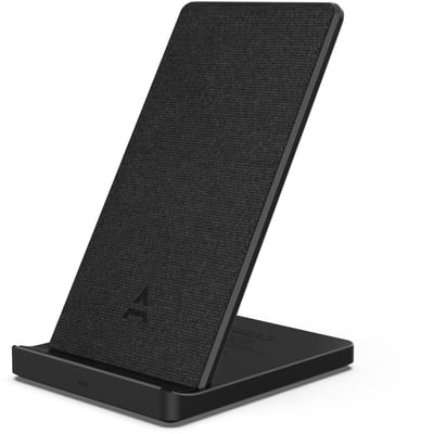 Chargeur induction sans fil stand 15W Noir ADEQWAT