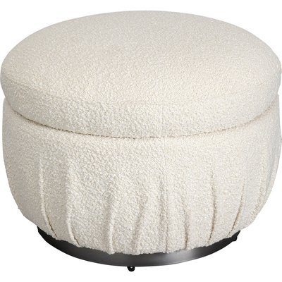 Repose-pieds bouclé, NUBE KARE DESIGN