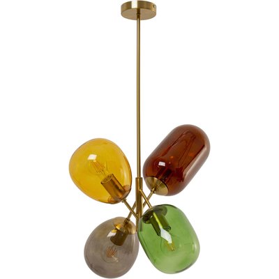 Suspension en verre et acier, BALLOON DANCE KARE DESIGN