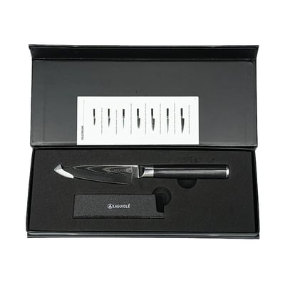 Couteau à légumes Damas 21 cm avec étui - Core LAGUIOLE CUISSON