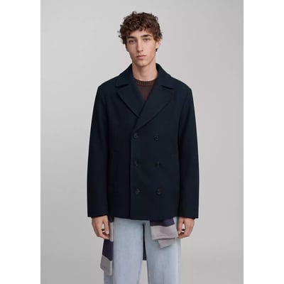 Manteau à double boutonnage croisé MANGO TEEN