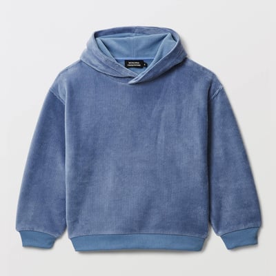 Sweat à capuche imprimé contenant du coton BIO GOTS MONOPRIX