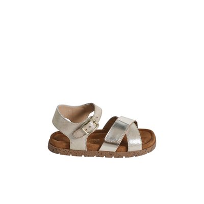 Sandales ouvertes cuir enfant collection maternelle VERTBAUDET