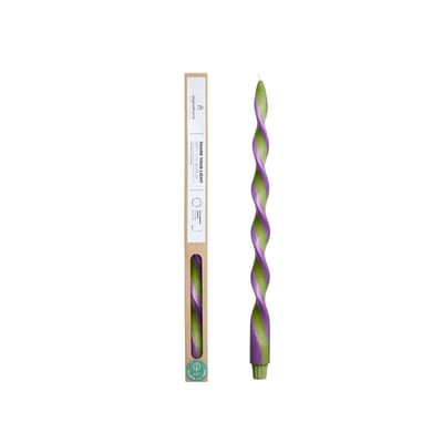 Bougie spirale bicolore 40cm ORIGINALHOME