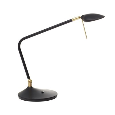 Lampe de bureau led noir mat Dixon MILLUMINE