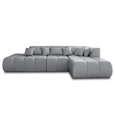 Canapé d'Angle droit en Tissu 5 places - CARACAS LISA DESIGN