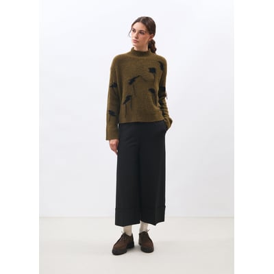 Pantalon large 7/8ème en milano HUMILITY
