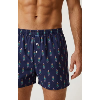 Caleçon classique en jersey de coton imprimé Casse-noisette ARTHUR