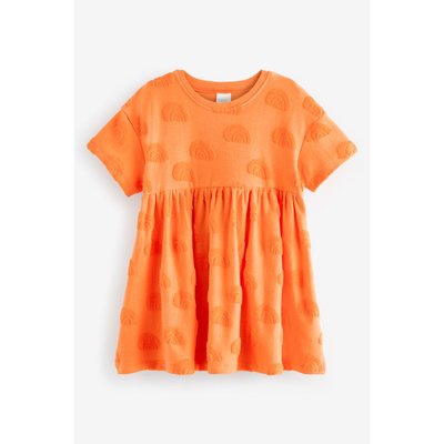 Robe texturée en tissu éponge coupe classique NEXT