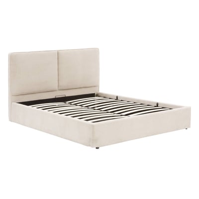Lit coffre avec sommier relevable et tête de lit WONTA ATMOSPHERA
