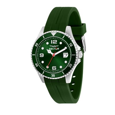 Montre analogique en acier, silicone 230 SECTOR NO LIMITS