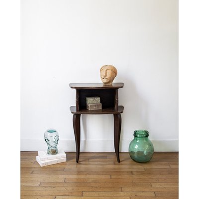Table de chevet foncée Odile N°395 - Bon état DEBONGOUT