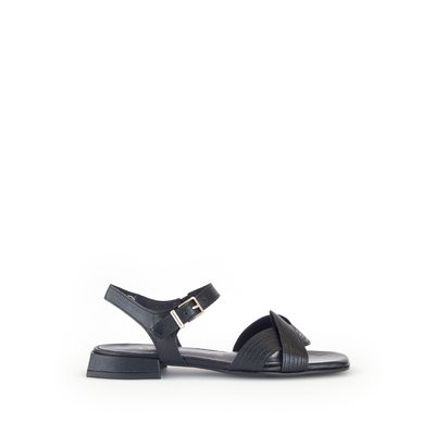 Sandales en cuir à talon décroché block GABOR