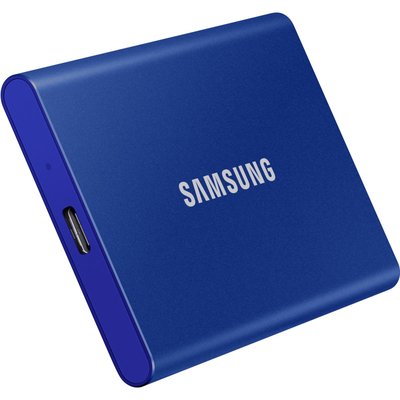 Disque dur SSD externe Portable 2To T7 bleu indigo SAMSUNG