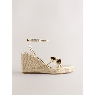 Chaussures compensées cuir forever comfort® NEXT