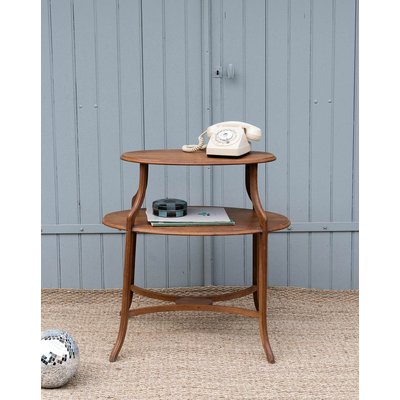 Table d'appoint en bois Francine N°246 - Bon état DEBONGOUT