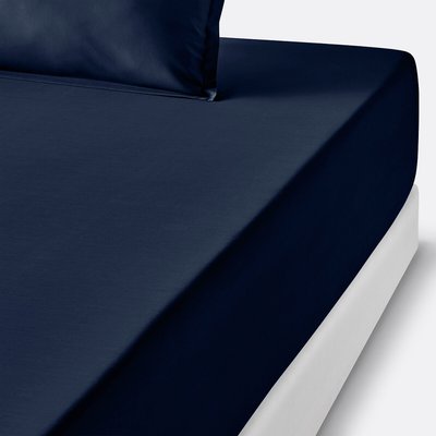 Drap housse percale coton, bonnet 35cm, Scenario LA REDOUTE INTERIEURS