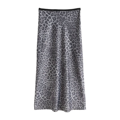 Jupe mi-longue en satin NEXT