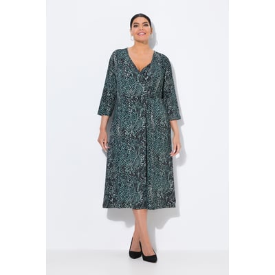 Robe midi en jersey, motif peau de serpent ULLA POPKEN