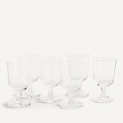 Lot de 6 verres à vin, H14 Ø7,9 cm, Lana AM.PM