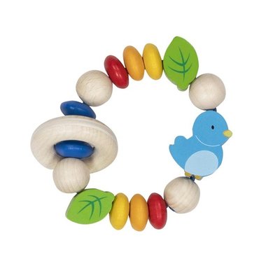 Hochet en bois oiseau GOKI