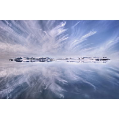 Tableau paysage Une Journee en Arctique HEXOA