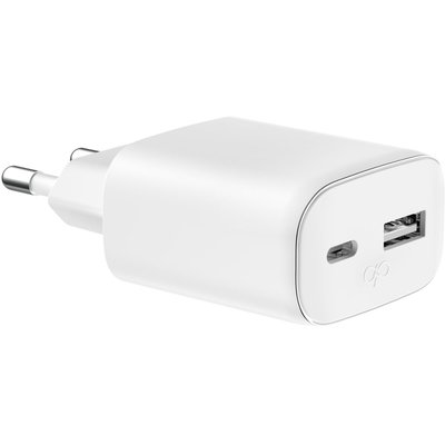 Chargeur 45W USB-A et USB-C PowerDelivery Blanc FORCE POWER