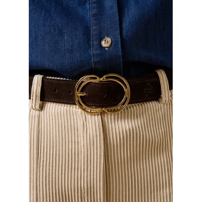 Ceinture boucle ovale LA FEE MARABOUTEE