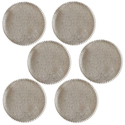 Lot de 6 sets de tables ronds en jute ALAGO TOILINUX