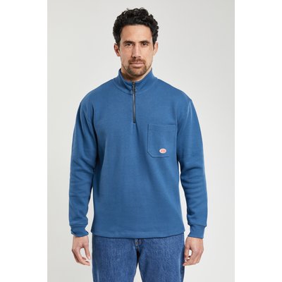 Sweat col camionneur en coton bio HERITAGE ARMOR-LUX