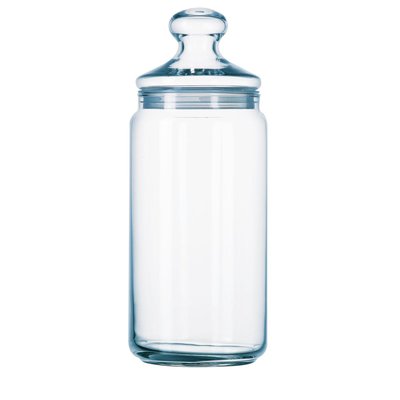 Pot de conservation 1,5L hermétique Pure Jar Club - Luminarc - verre trempé extra résistant LUMINARC