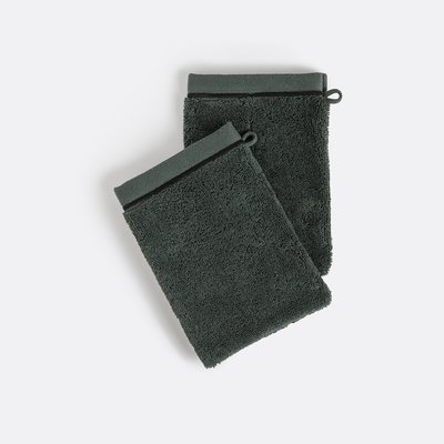 Set of 2 Victor Washcloths 675 gr/m2 LA REDOUTE INTERIEURS