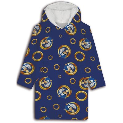Plaid Polaire Enfant à Capuche SONIC