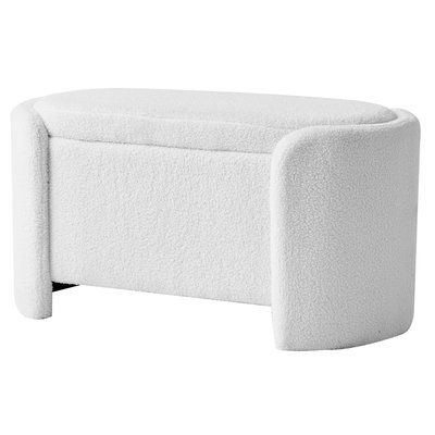 Banc avec rangement, velours, MOSS NORDLYS