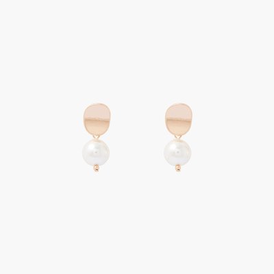 Boucles d'oreilles pendantes Essentiel Perle BALABOOSTE