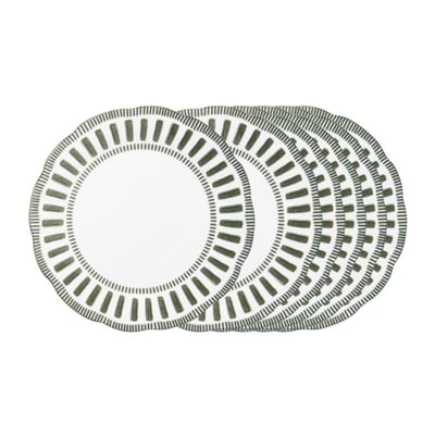 Assiette plate Napoli   27 cm (lot de 6) - NAPOLI TABLE PASSION