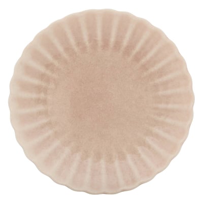 Lot de 4 assiettes dessert ronde en grès ROMY ATMOSPHERA